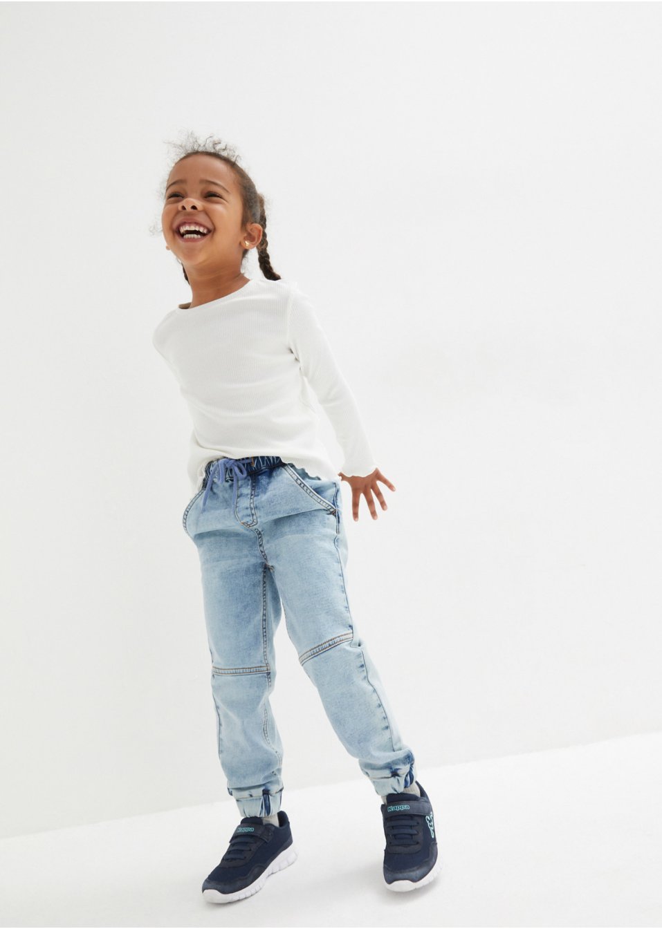 Jean-jogging décontracté fille
