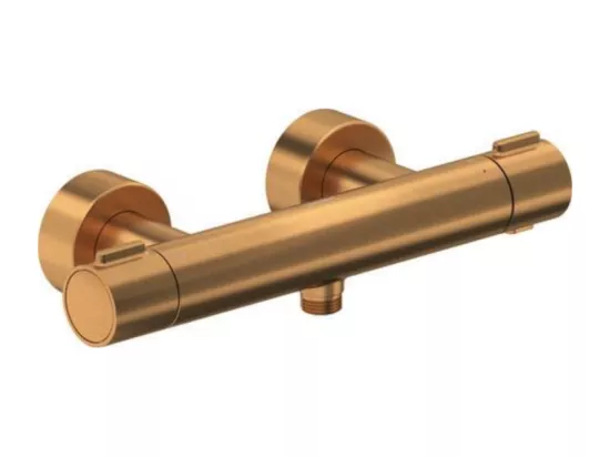Mitigeur de douche thermostatique DURAVIT 1000 bronze brossé