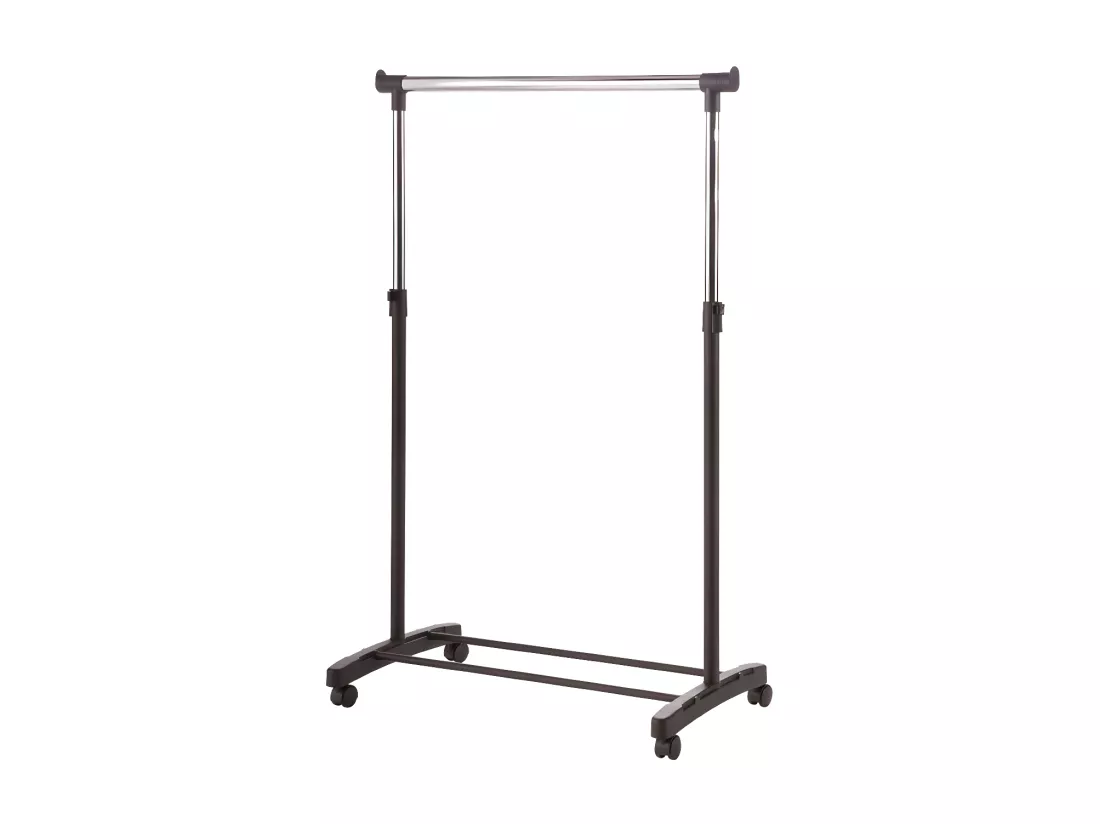 Portant simple Noir - ZIK - L 79.5 x l 43 x H 90/153 cm
