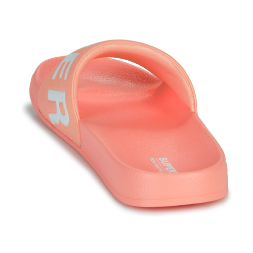 Superdry - Sandales De Piscine Véganes Core - Rose / Blanc