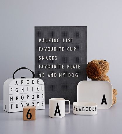 Design Letters Spises?t - Tritan - 3 dele - Classics In A Suitca