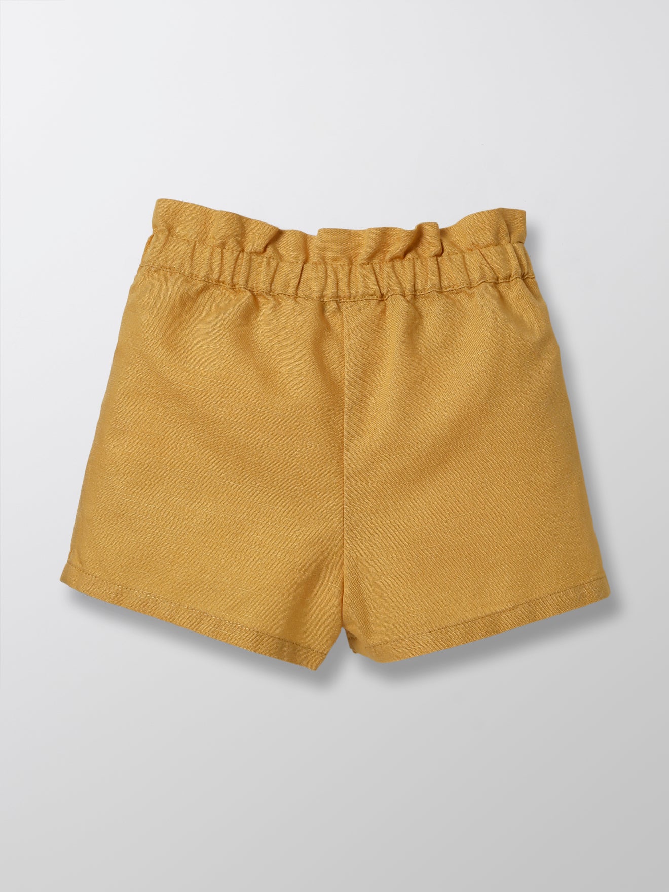 Short Bébé en coton et lin
