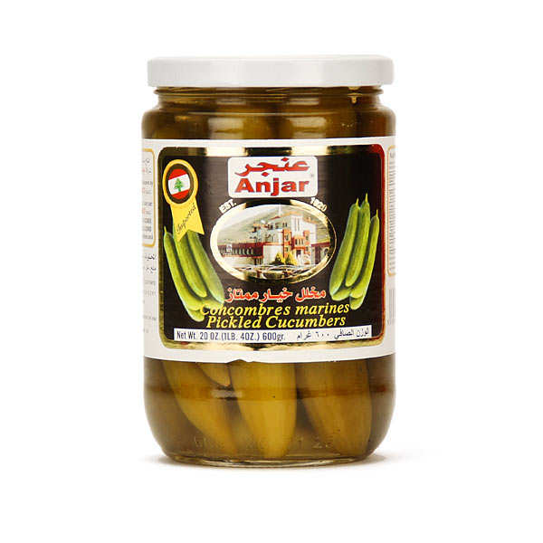 Concombres marinés libanais