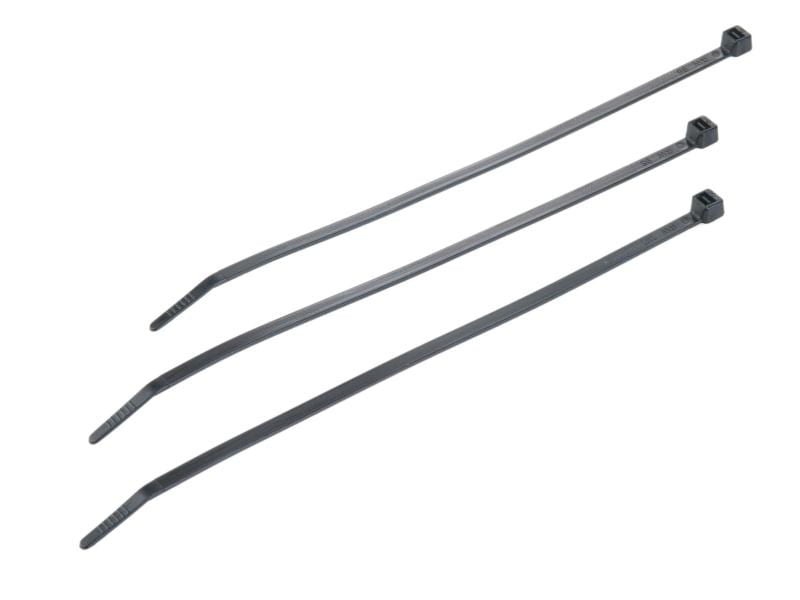 VR-Technics Kabelbinder Schwarz 200 mm x 4.8 mm Packung à 100 Stück