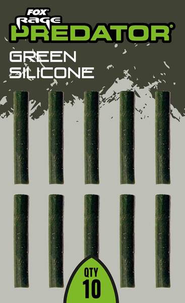 Gaines en Silicone Vertes Predator Fox Rage (10pcs)