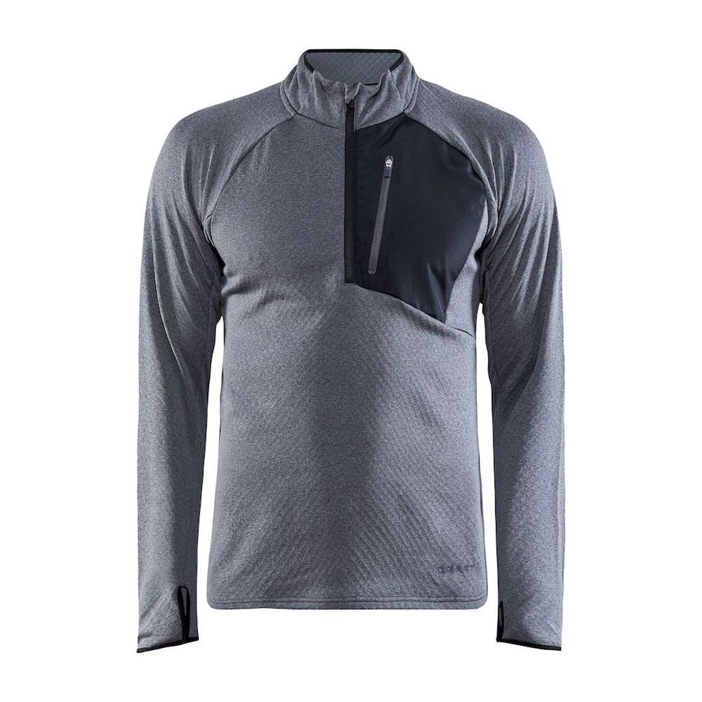 Craft CORE TRIM THERMAL - Sweat Homme dark grey melange