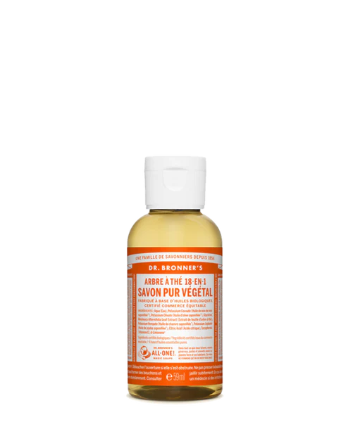 Dr. bronners Savon Liquide Arbre à Thé - 59mL