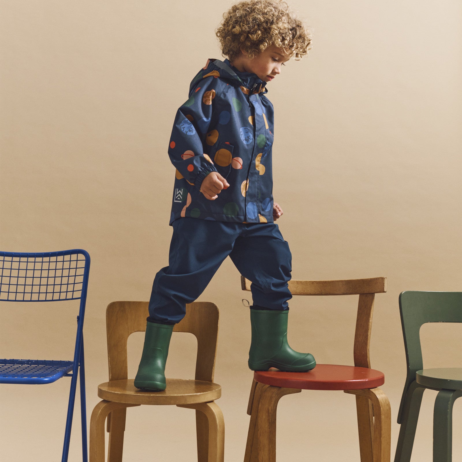 Gummistiefel Aston Garden Green Mix