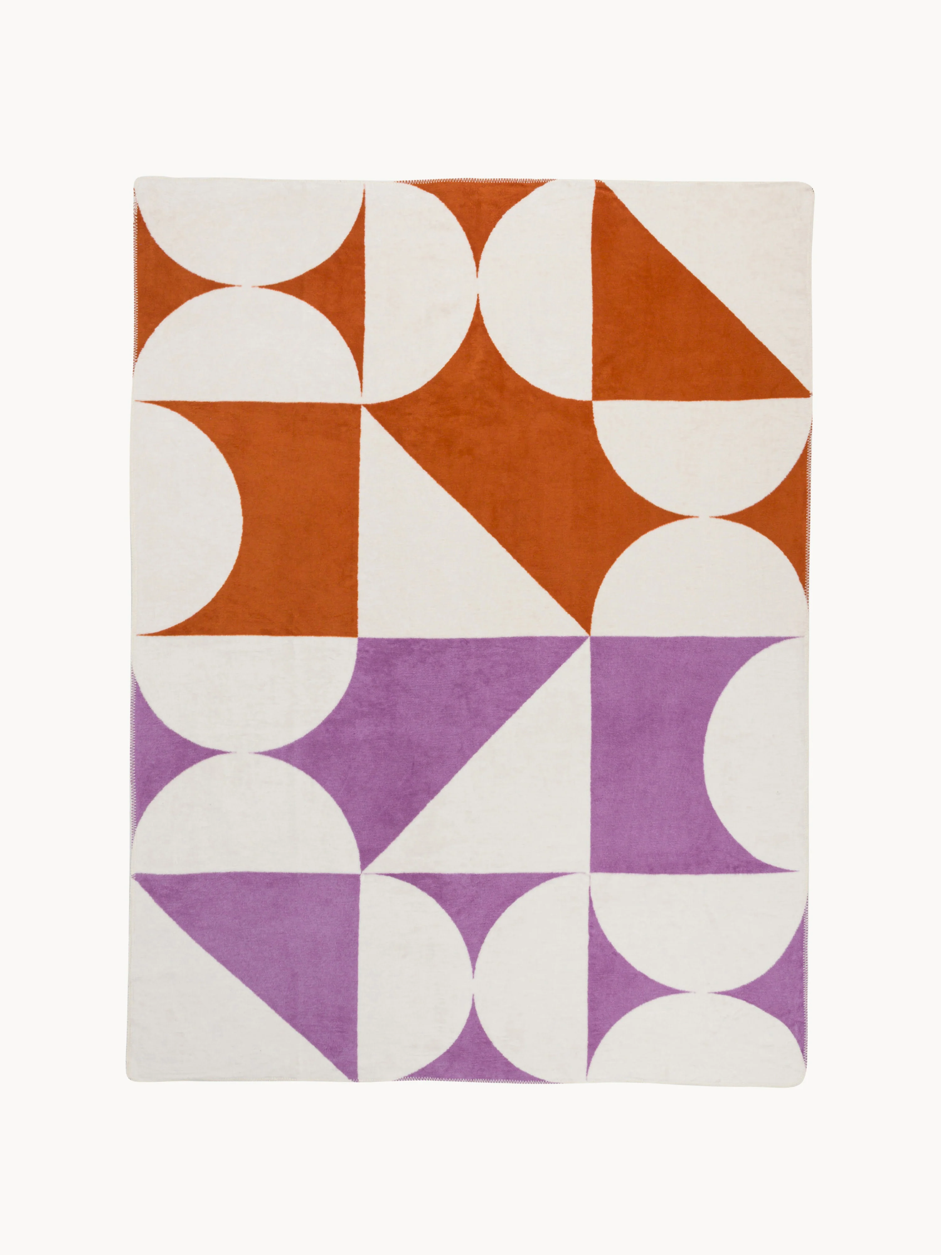 Plaid Tul met geometrisch patroon