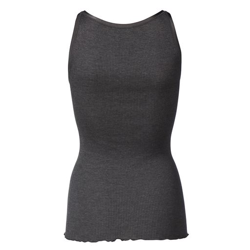 Rosemunde 5182 Top, Dark Grey Melange, XL