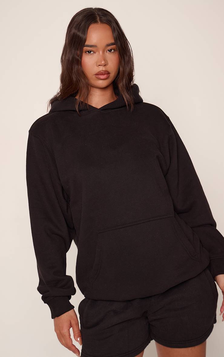 Noir Short Molleton Coton