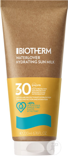 Biotherm Waterlover Lait Solaire Protection Et Hydratation IP30 Tube Éco 200ml