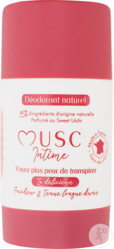 Musc Intime Sweet Litchi La Délicieuse Déodorant 50g