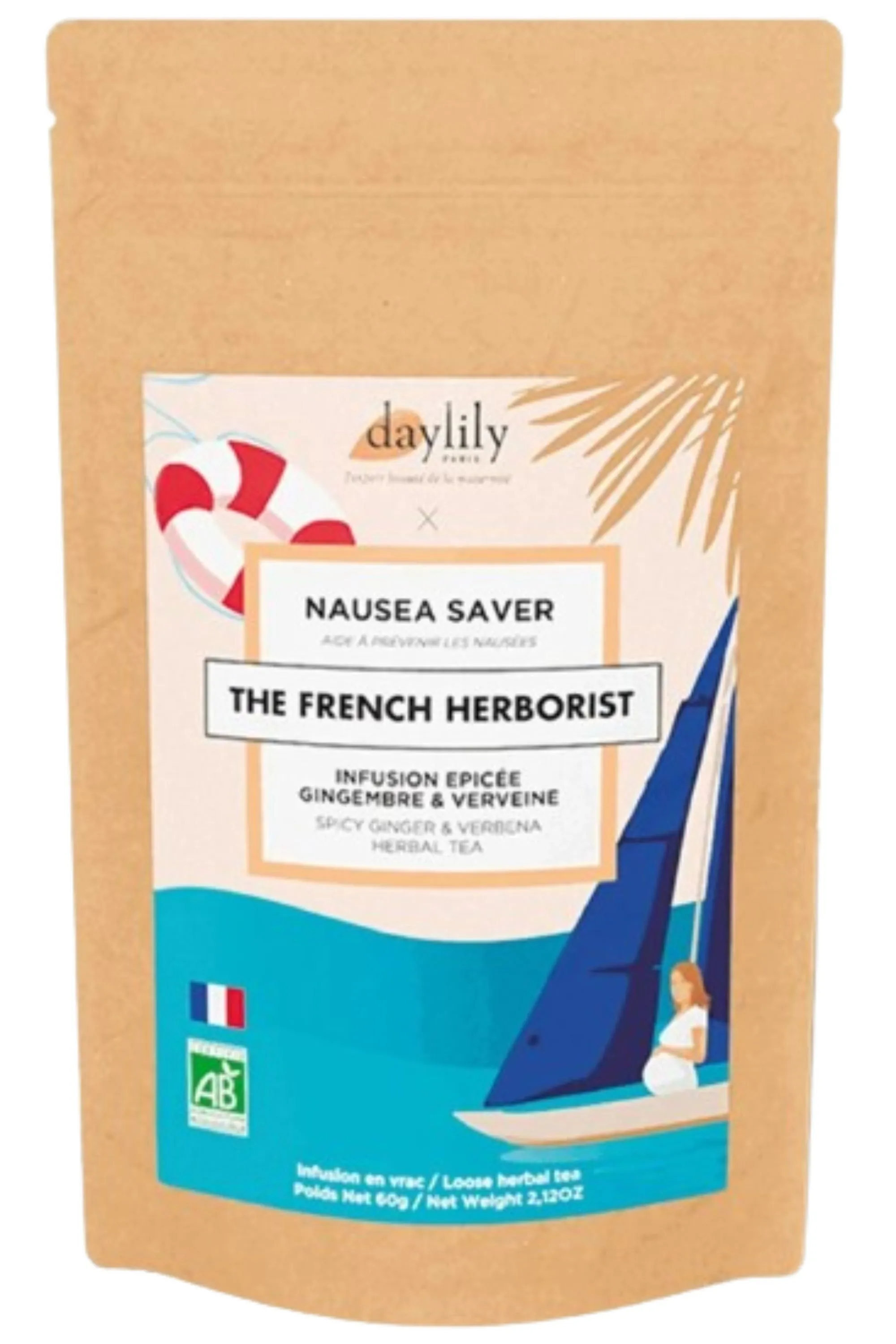 Daylily Paris Infusion anti-nausées Nausea Saver-60 g