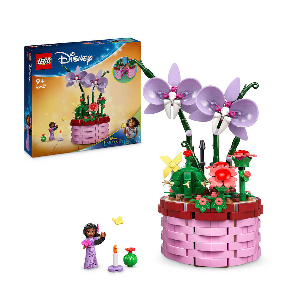 Zeer leuke en verrassende set!Encanto Isabela's bloempot Bouwbaar Speelgoed voor Kinderen 43237