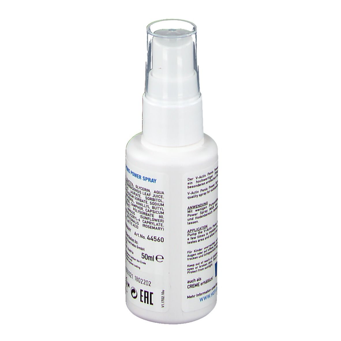 V-Active Penis Power Spray for Men