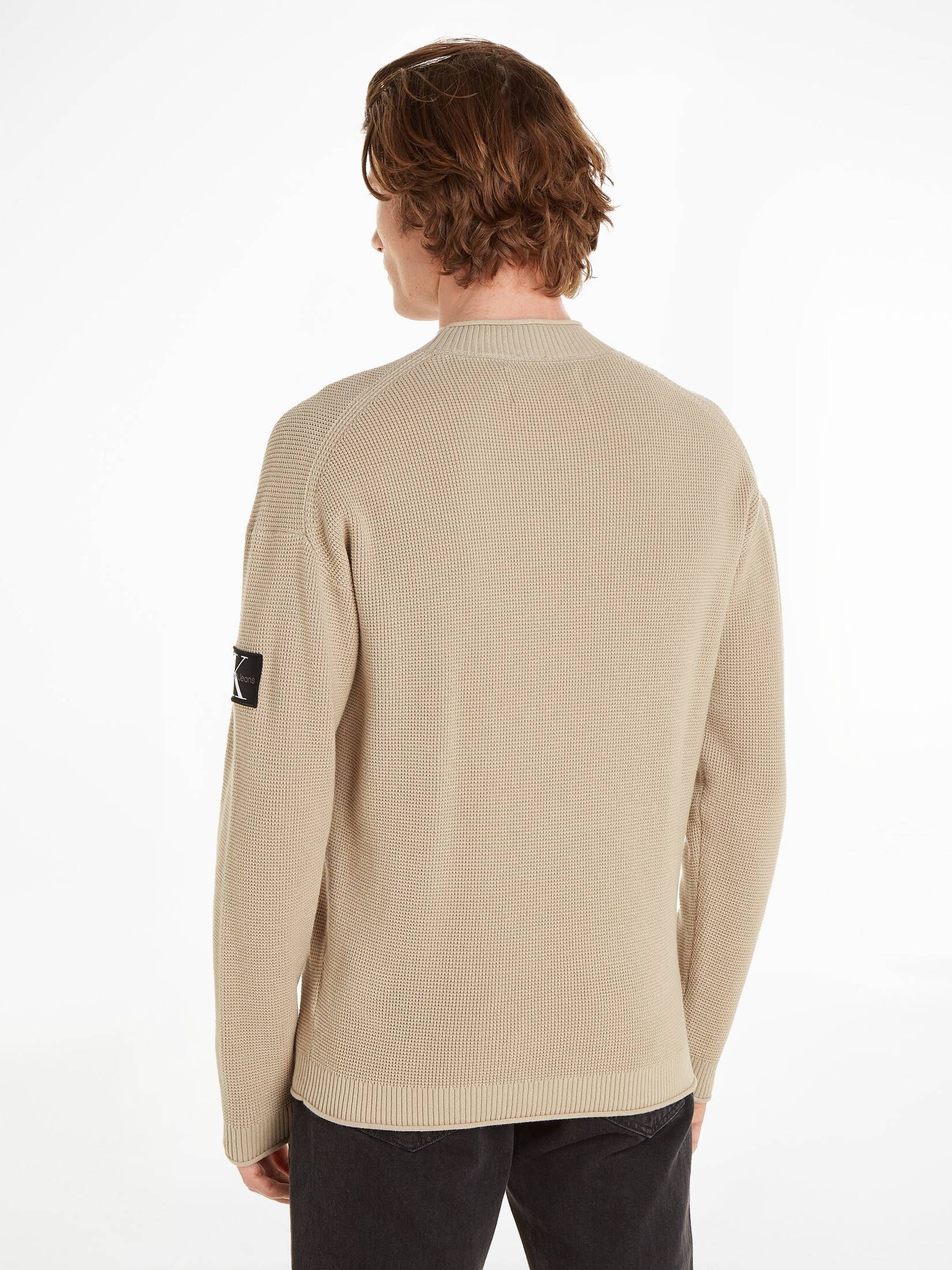 CALVIN KLEIN JEANS| Herren Strickpullover BADGE