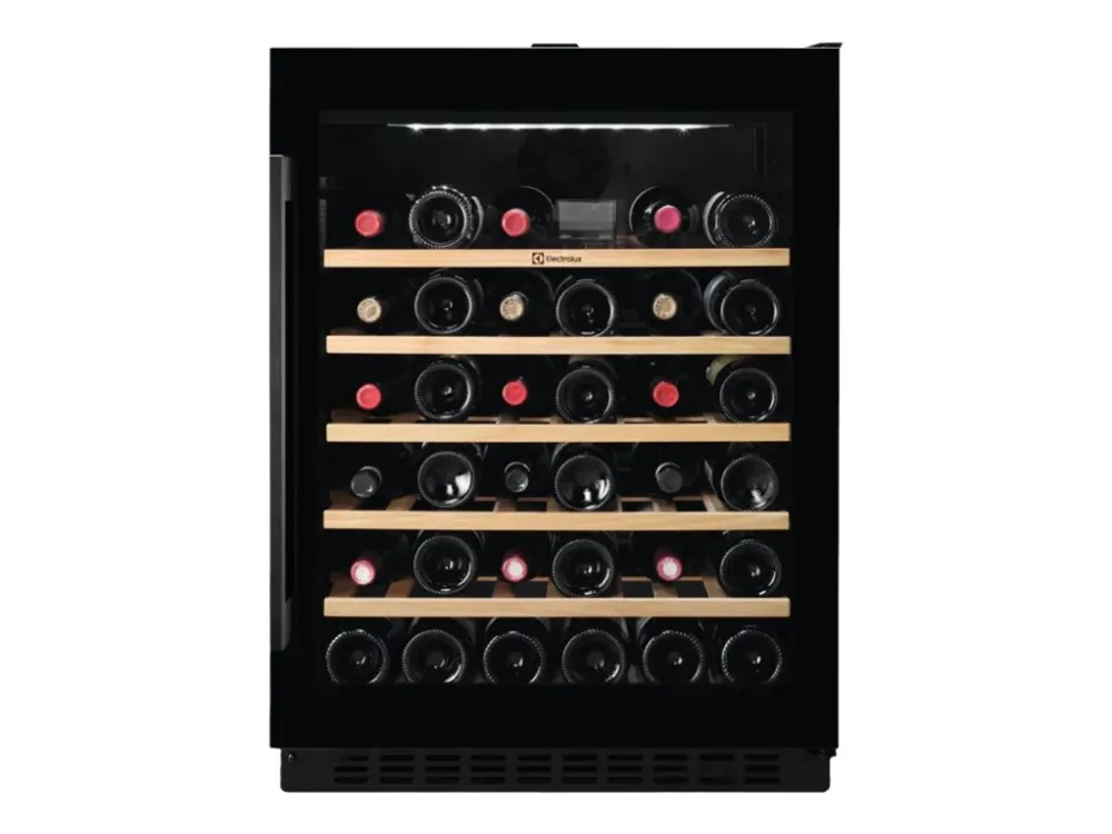 Electrolux 500 EWUS052B5B - Vinkøler - under køkkenbord - niche - bredde: 60 cm - dybde: 55 cm - højde: 82.2 cm - 145 liter - Klasse G - sort