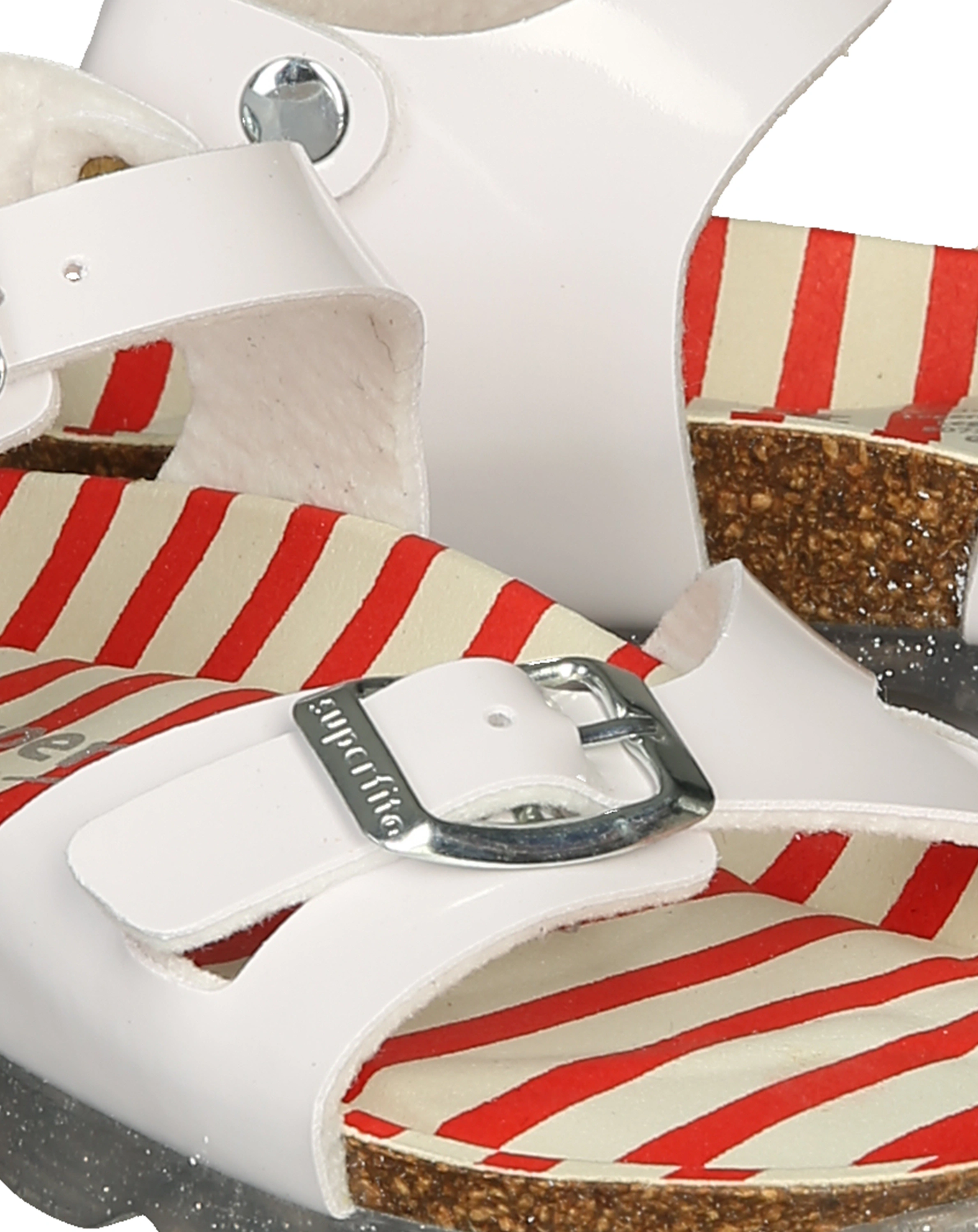 Sandalen JELLIES mit Schnallen in weiß