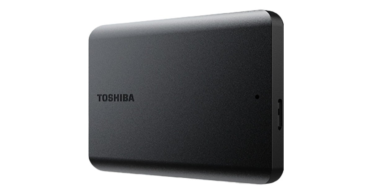 ToshibaCanvio Basics 2022 4 TB externe harde schijf  (Zwart, Micro-USB-B 3.2 Gen 1 (5 Gbit/s))