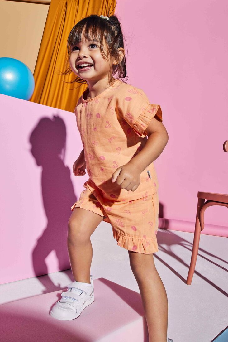 RETOUR oranje retour t-shirt yiona