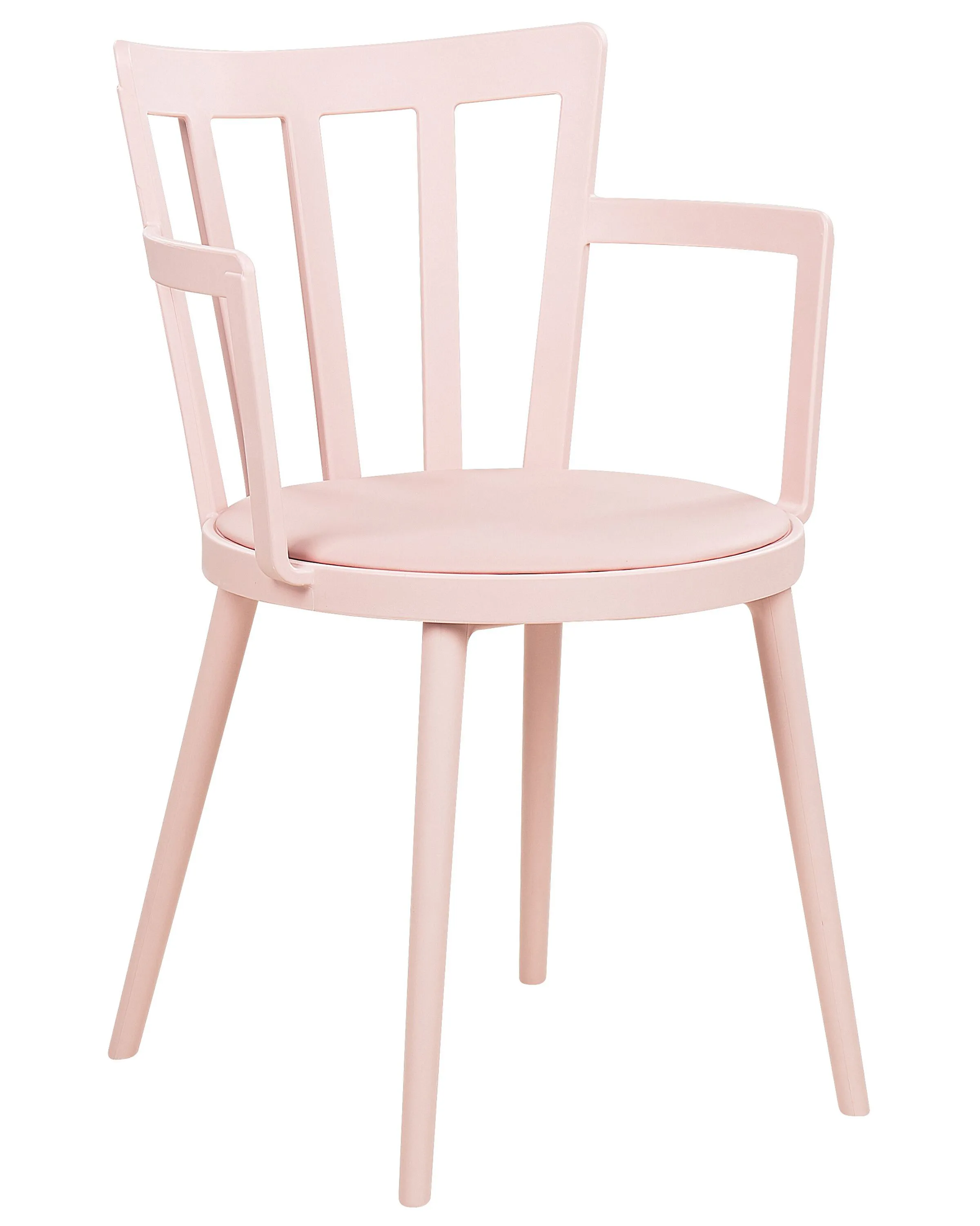 Set van 4 eetkamerstoelen MORILL Pastelroze