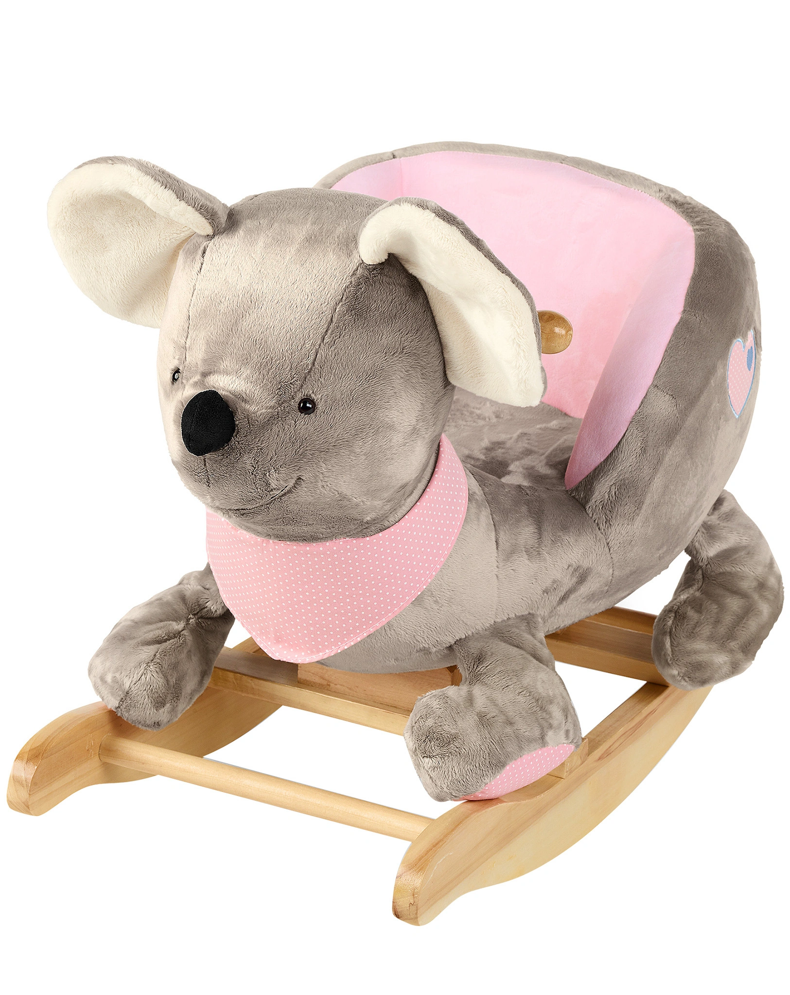 Schaukeltier MABEL MAUS (63x35x47) in rosa
