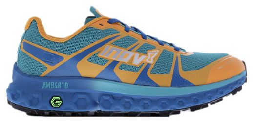 Chaussures de Trail Inov-8 TrailFly Ultra G Max 300 Bleu Gris