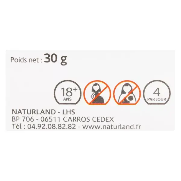 Naturland Orthosiphon 75 cápsulas vegetais