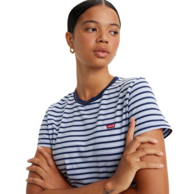 Tee-shirt à manches courtes femme Perfect 0292 Tea Stripe Brunner LEVIS