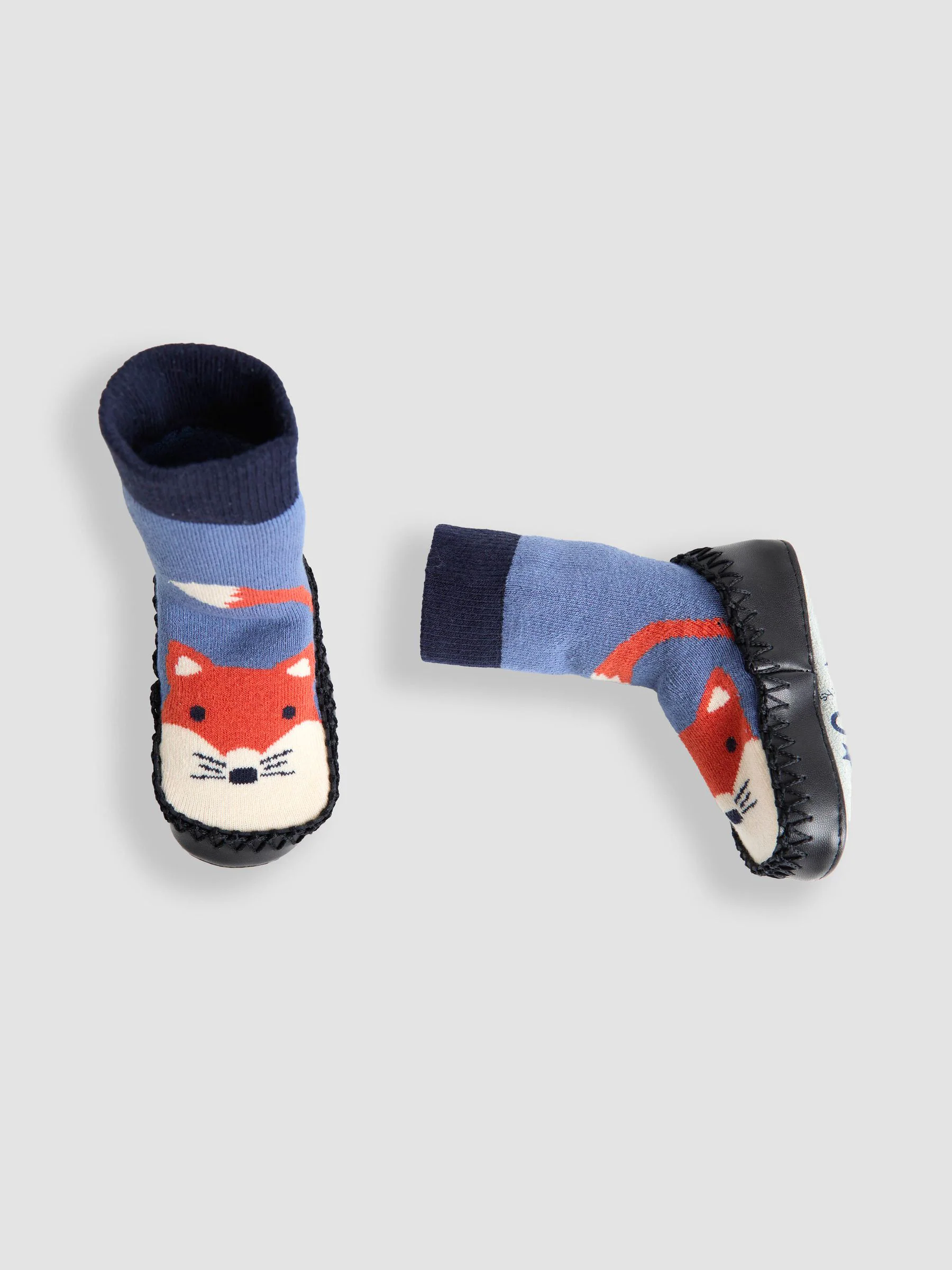 Jojo Maman Bébé moccasin pantoffelsokken