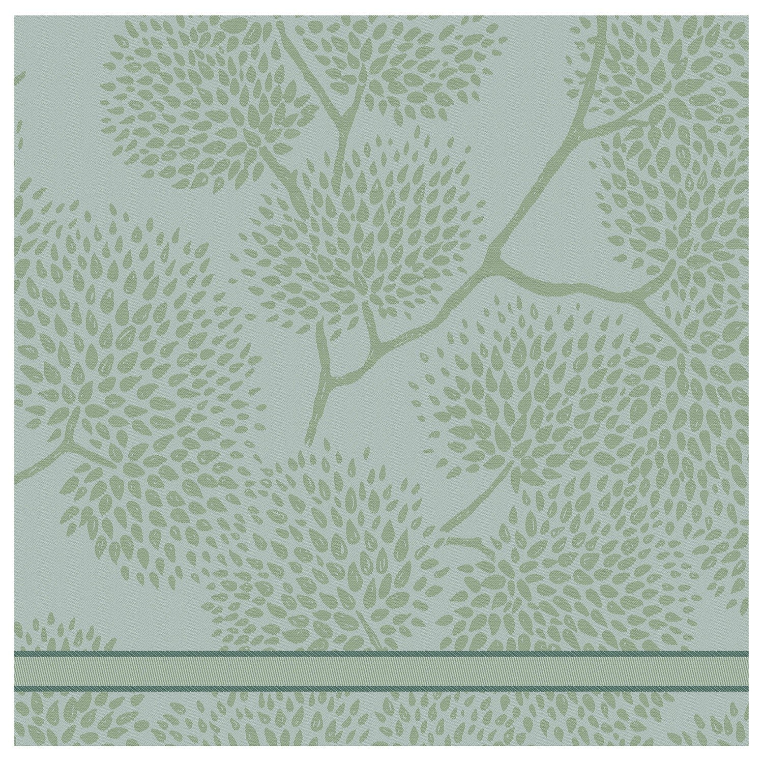 DDDDD 2x theedoek + 2x keukendoek Trees - Green