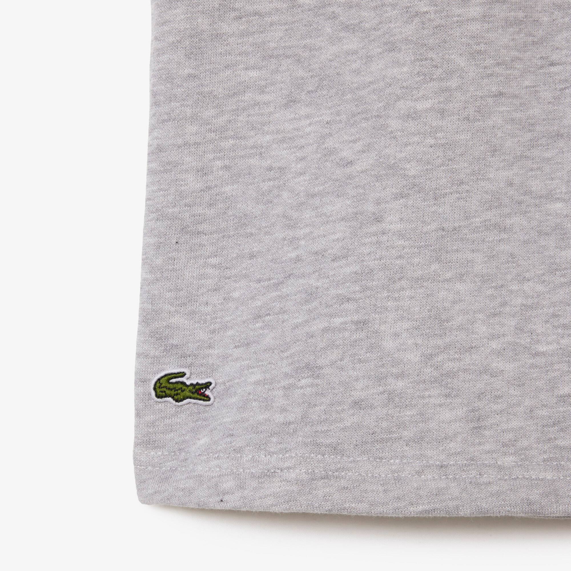 Kinder LACOSTE Shorts aus aufgerautem Bio-Baumwoll-Fleece Hosen - Grau - Lacoste - Kinder