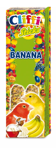 BARRAS CLIFFI CANARY (BANANA 2 UNIDADES (60 GR))