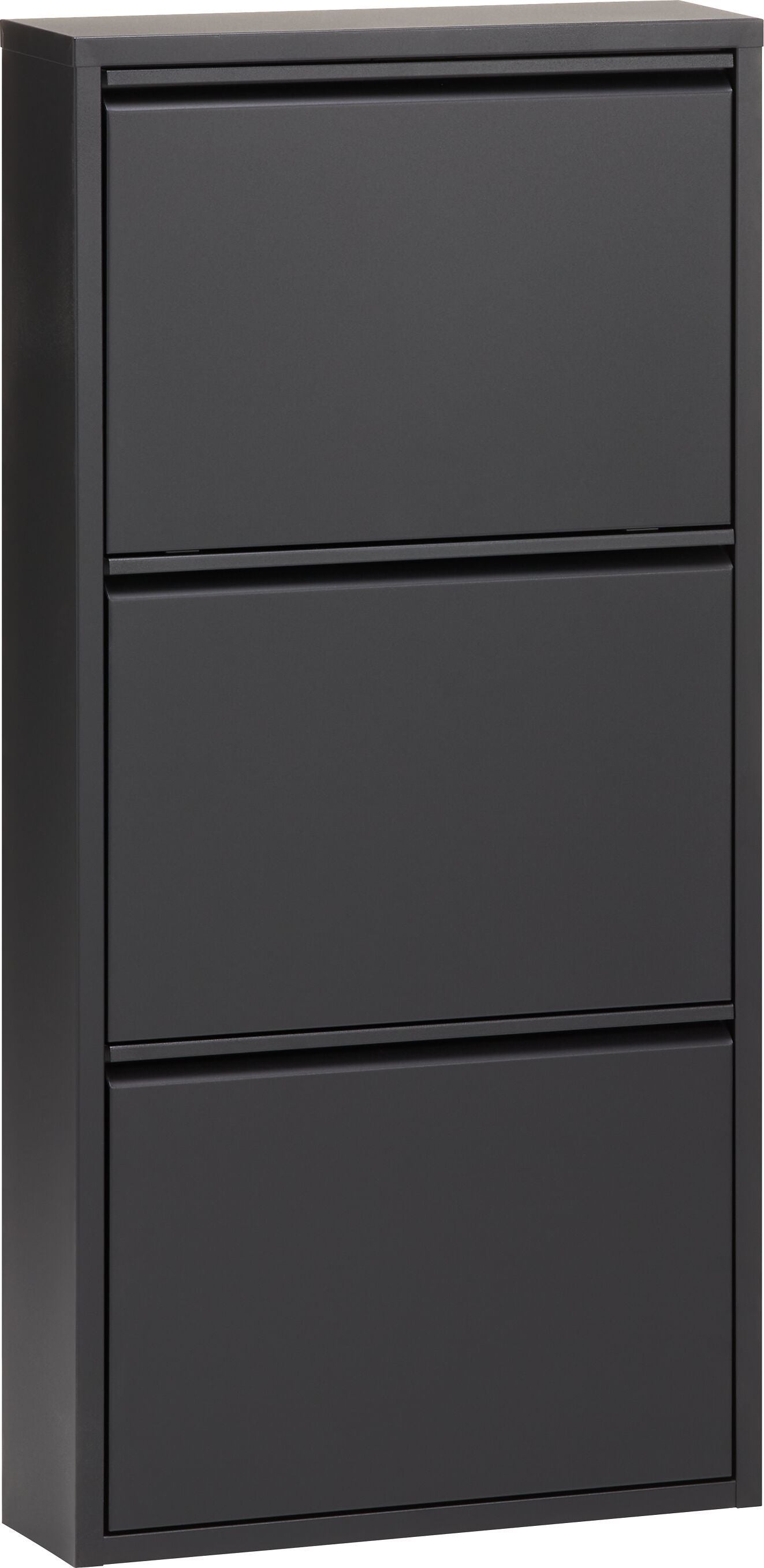 TOBEY Schuhkippe - Schwarz / B: 50.0 cm x T: 15.0 cm x H: 103.5 cm