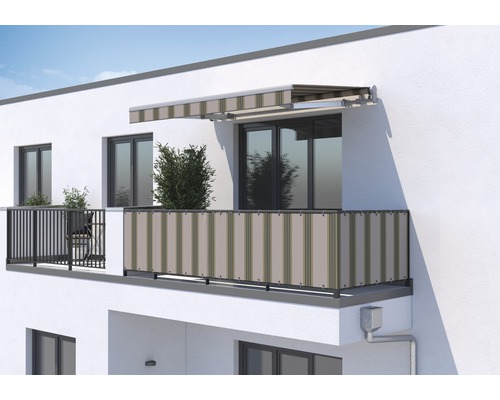 SOLUNA Balkonbekleding H:75 cm Design 7852 (per meter verkocht)