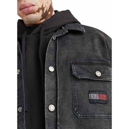 Tommy Jeans - UTILITY SHIRT JKT RC Gris