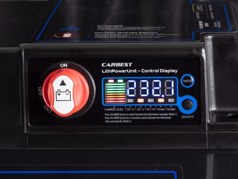 Carbest LiFePO4 Lithium LithPowerUnit 120, 120Ah