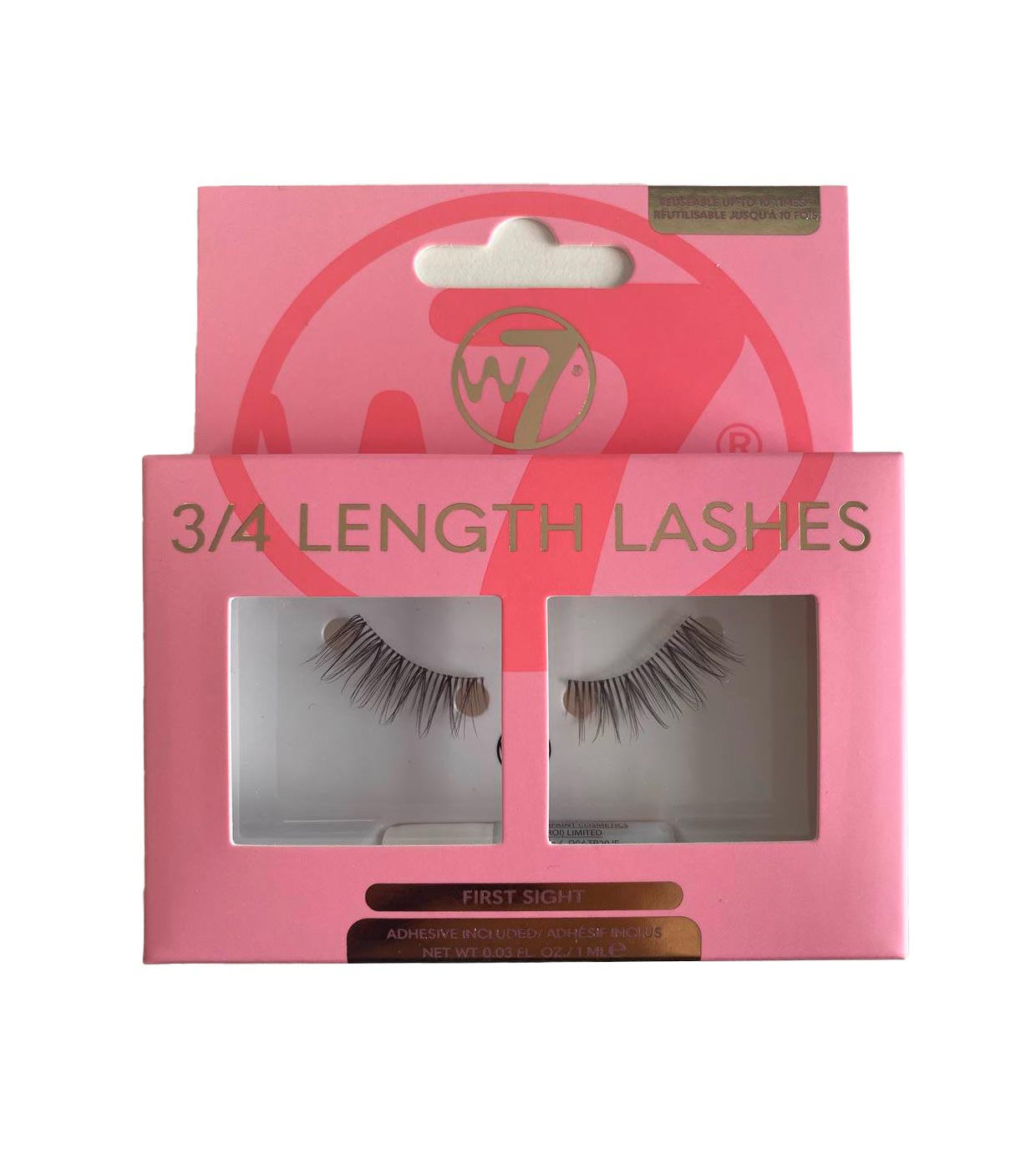W7 - Cílios Postiços 3/4 Length Lashes - First Sight