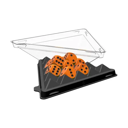 Asmodee Abacusspiele Spiel mini Würfelpyramide orange