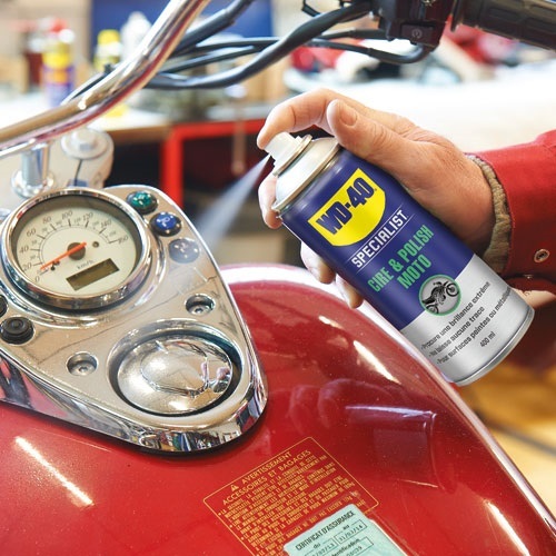 Cire & Polish Moto WD-40 Specialist - Aérosol de 400 ml