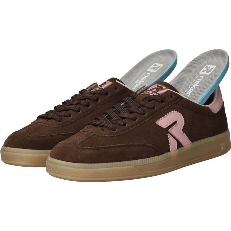 Rieker Sport Sneakers Bruin Dames