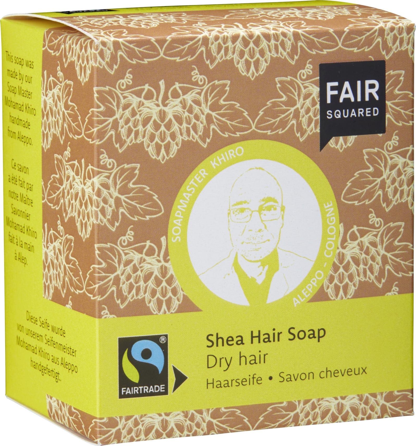 FAIR SQUARED  Hair Soap Shea, 160 g