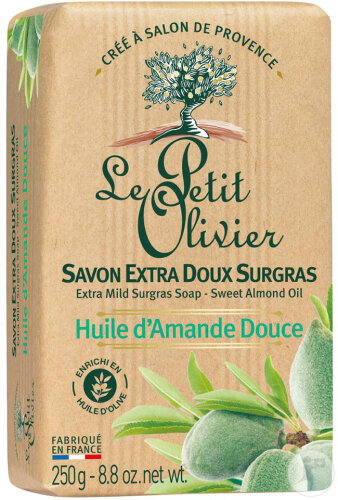 Le Petit Olivier Savon Extra Doux Surgras Huile D'Amande Douce 250g