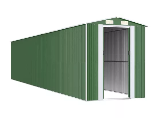 Abri de jardin Vert 192x1021x223 cm Acier galvanisé