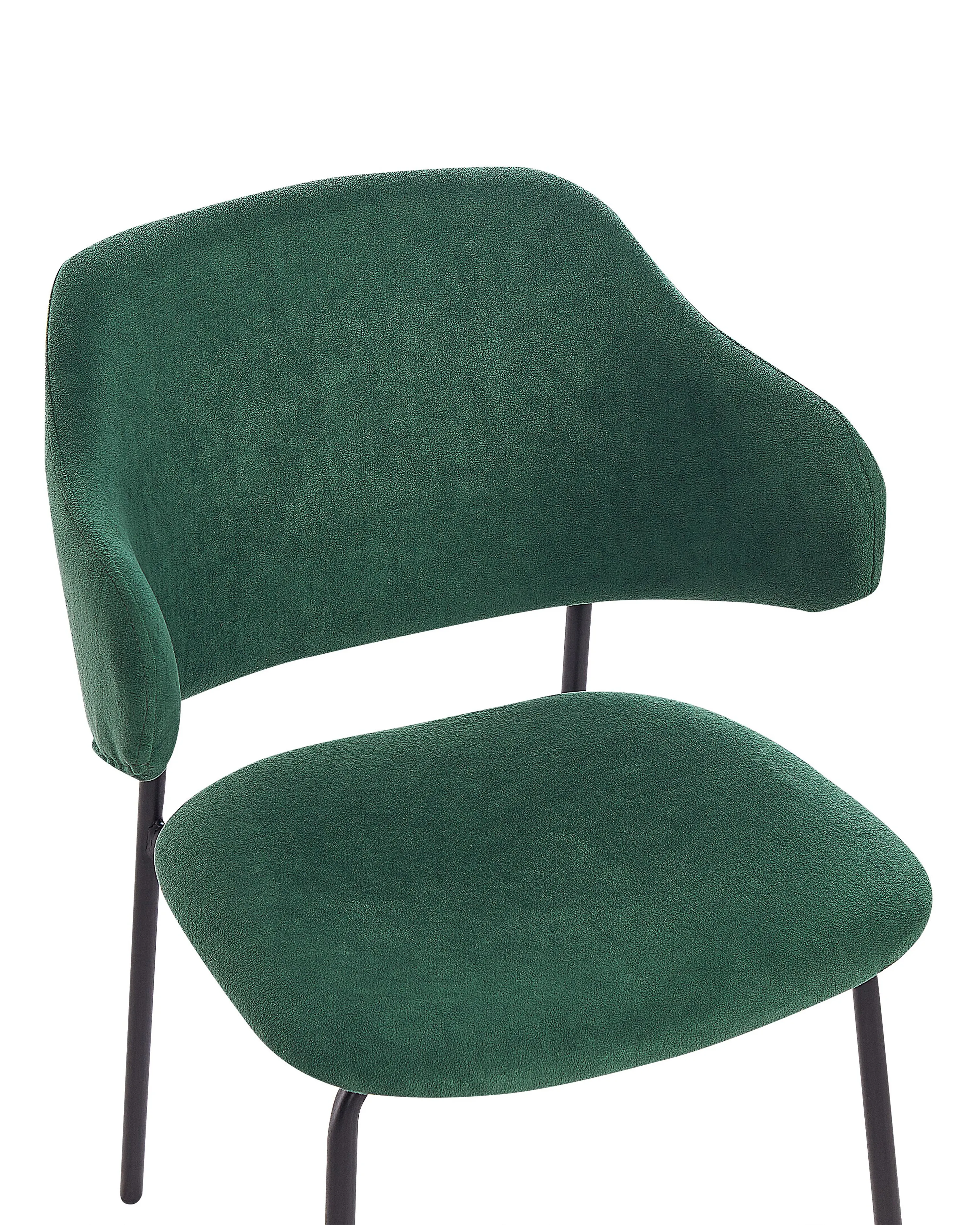 Set van 2 eetkamerstoelen KENAI Donkergroen