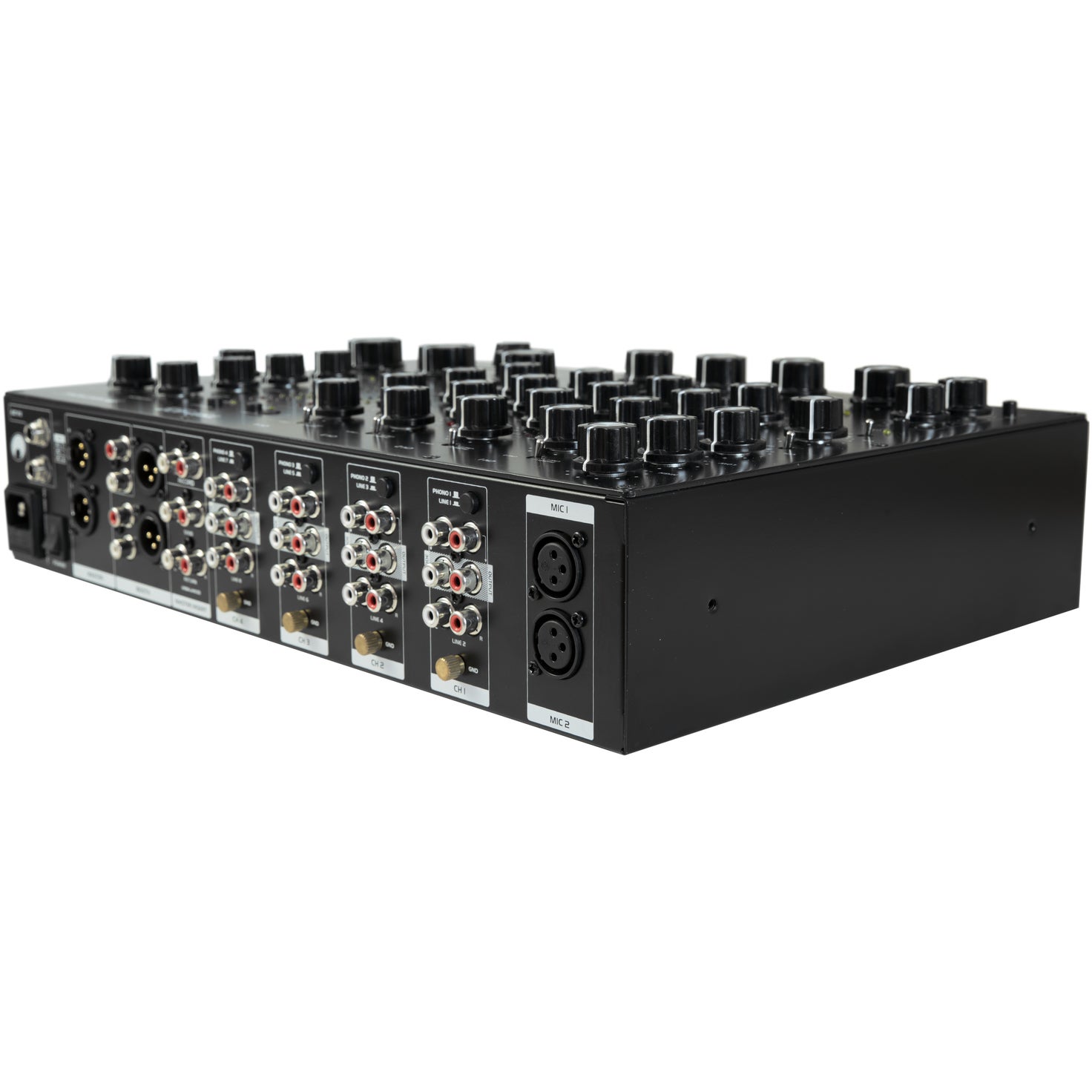 Omnitronic TRM-422 4-kanaals rotary mixer