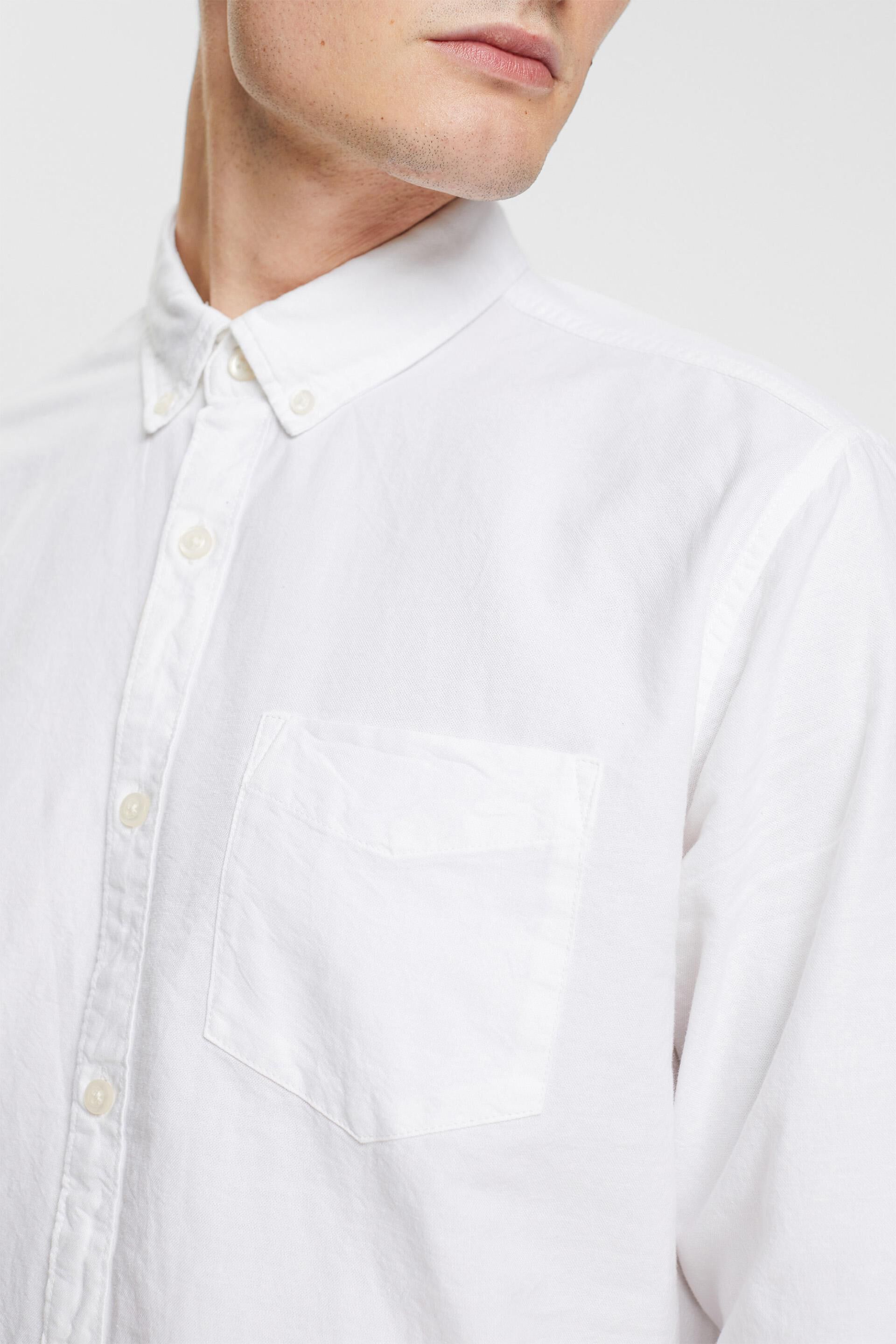 Chemise à col boutonné