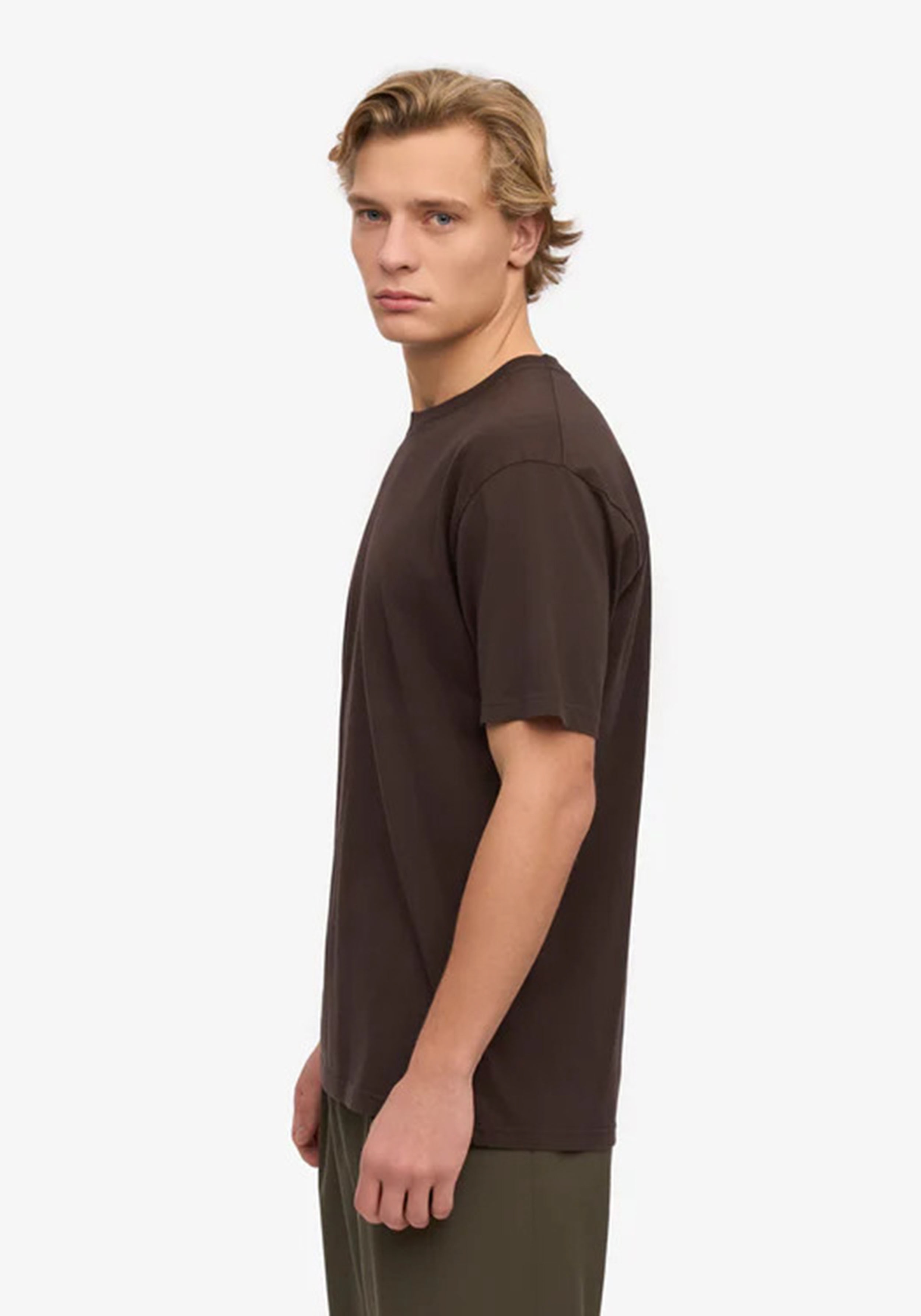 Colorful Standard Herren-T-Shirt Coffee Brown