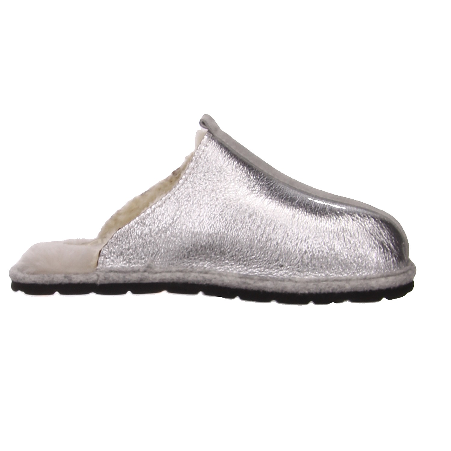 Rohde Pantoffeln silber gold/silber/bronce